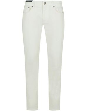 Pt05 'Swing' Cotton Jeans - White