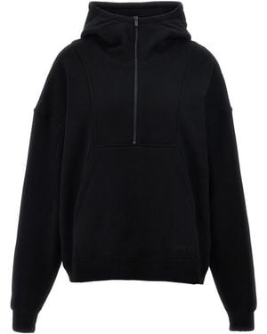 Saint Laurent 'Camionneur Molleton' Hoodie - Blue