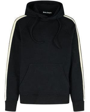Palm Angels Cotton Sweatshirt - Black