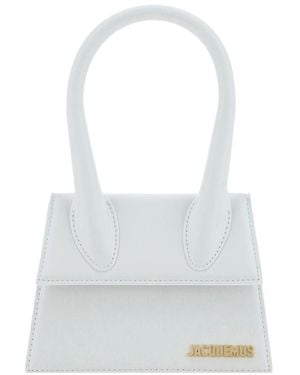 Jacquemus Le Chiquito Moyen Handbag - White