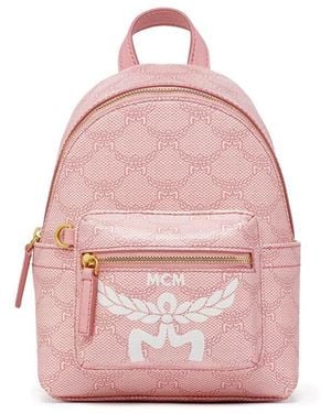 MCM Backpack "Stark Lauretos" - Pink