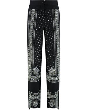 Pinko Spirito Wide Leg Pants - Black