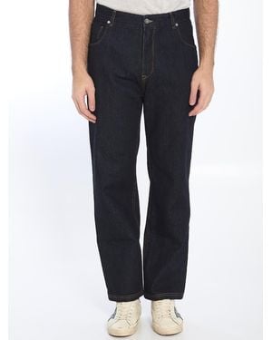 Fendi Crest Jeans - Blue