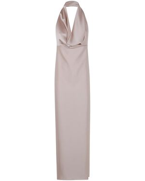 DR. HOPE Node Long Dress - Natural