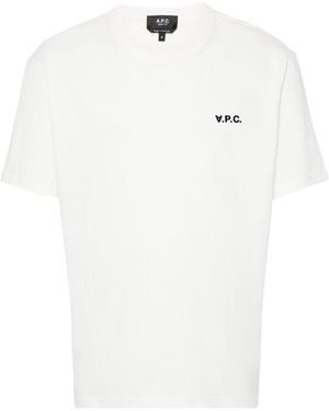 A.P.C. Sweatshirts - White