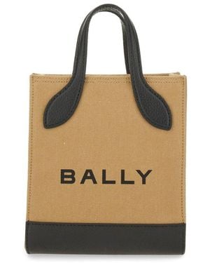 Bally Bag With Logo - Natural