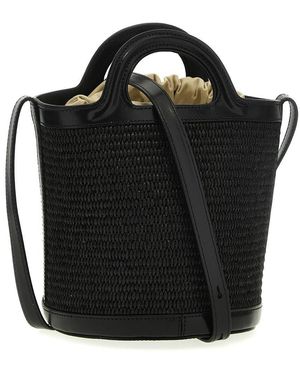 Marni Denim Bucket Bag in Blue | Lyst