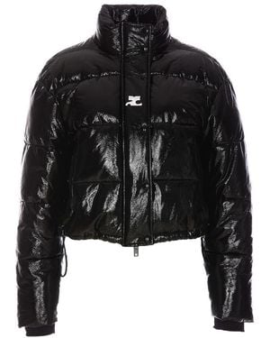 Courreges Coats - Black