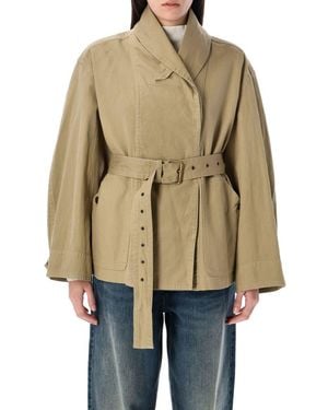 Isabel Marant Prunille Jacket - Natural