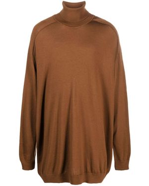 Societe Anonyme Saddle High Neck - Brown