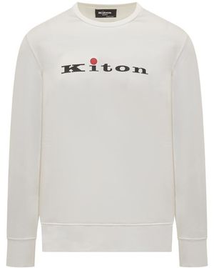 Kiton Sweatshirt - White