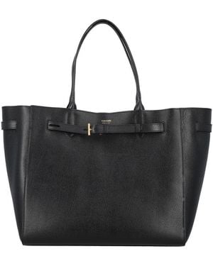 Tom Ford Mini T Large Tote Bag - Black