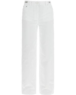 Versace Medusa '95 Straight Leg Jeans - White