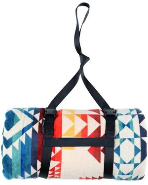 Pendleton Jacquard Beach Towel For Two - Blue