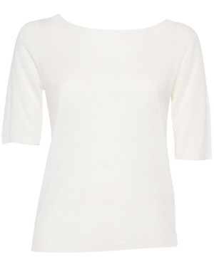 Filatures Du Lion T-Shirt M/C - White