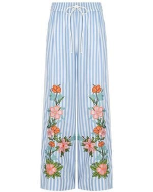 Essentiel Antwerp Hevon2 And Light Trousers - Blue