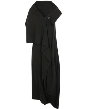 Issey Miyake Stylish Jumpsuit For Fall 2024 - Black
