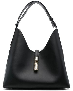 Furla Goccia Medium Hobo Bag - Black