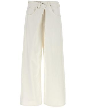 Agolde 'Vana Fold' Jeans - White