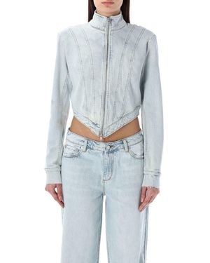 SER.O.YA Chrissy Denim Jacket - Blue