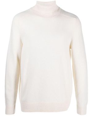 Circolo 1901 Wool Turtleneck Jumper - White