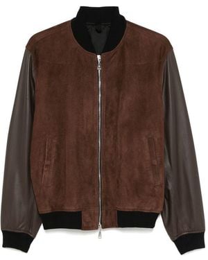 Tagliatore Leather Jackets - Brown