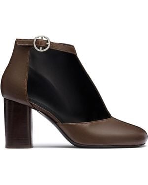 Lemaire 80Mm Cut-Out Boots - Black