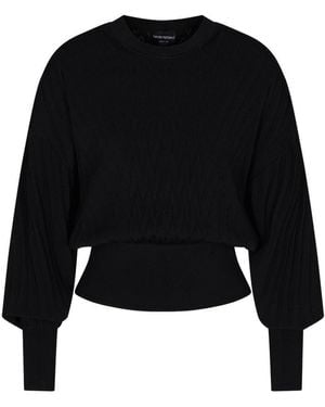 EA7 Logo Sweatshirt - Black