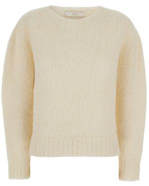 Tela Crewneck Jumper - White