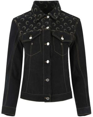Marine Serre Jackets - Black