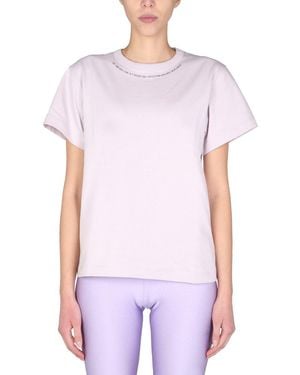 Helmut Lang Regular Fit T-Shirt - Purple