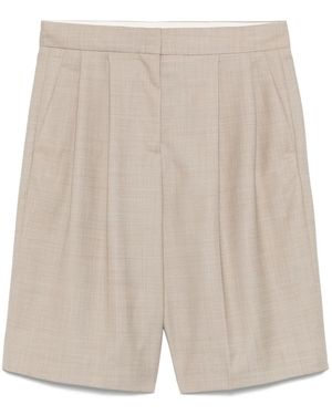 Loulou de Saison Tailored Bermuda Shorts - Natural