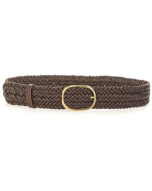 Dragon Diffusion Leather Belt - Brown