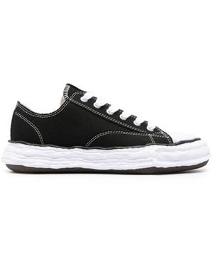 Maison Mihara Yasuhiro Peterson 23 Original Sole Canvas Low-Top Sneakers Shoes - Black