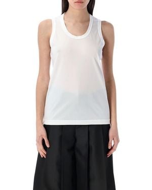 Comme des Garçons Tank Top - White