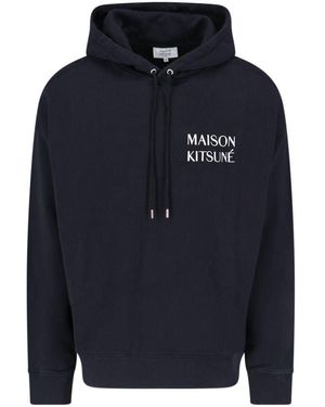 Maison Kitsuné Jumpers - Blue