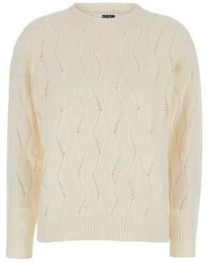 Grifoni Crewneck Jumper - Natural