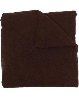 Botto Giuseppe Cashmere Knit Scarf - Brown