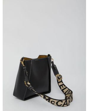 Stella McCartney Stella Logo Shoulder Bag - Black