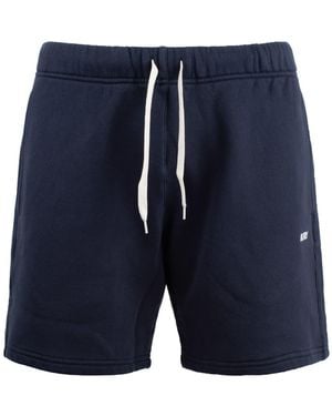 Autry Logo Embroidered Shorts - Blue