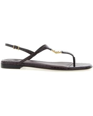 Fendi Ffold' Sandals - Purple