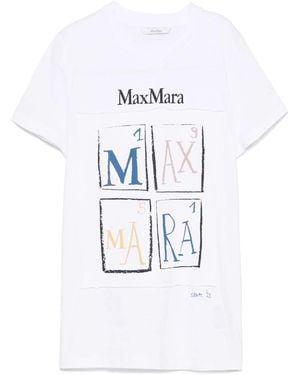 Max Mara Hummingbirds - White