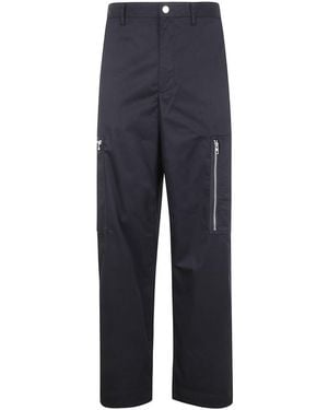 Michael Kors Ctn Tech Zip Cargo Pant - Blue