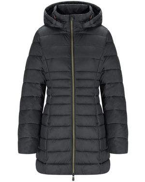 Save The Duck Reese Hooded Padded Jacket - Black