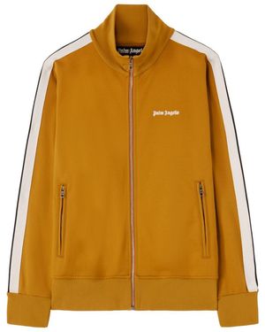 Palm Angels Logo Track Jacket - Yellow
