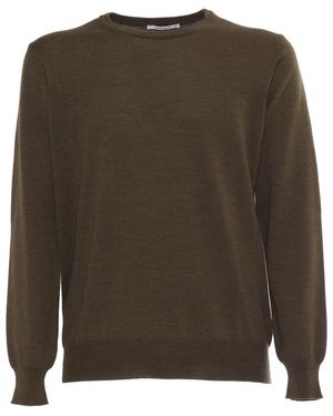 Kangra Cashmere Girocoll - Brown