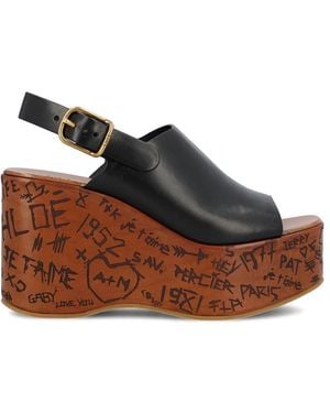 Chloé Low Shoes - Brown