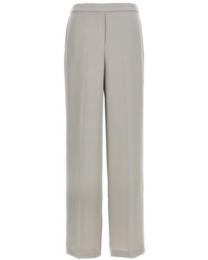 Theory 'Wide Pull On' Trousers - Grey