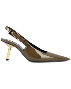 Saint Laurent Heeled Shoes - Metallic