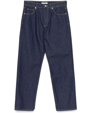 Maison Kitsuné Straight-Leg Denim Jeans - Blue